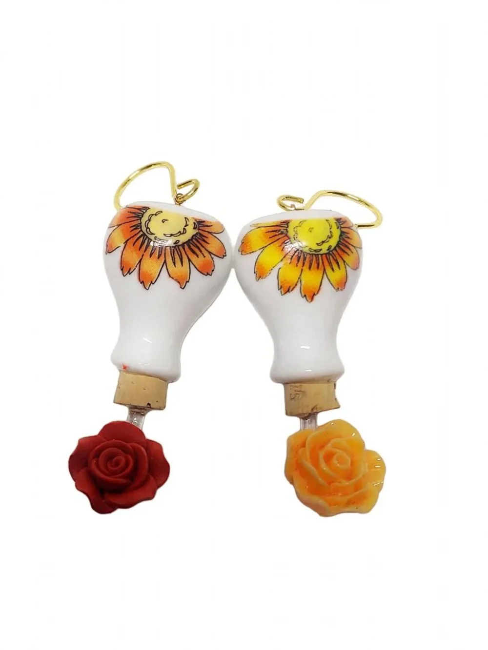 Mini Hummingbird Feeder ornaments (2)